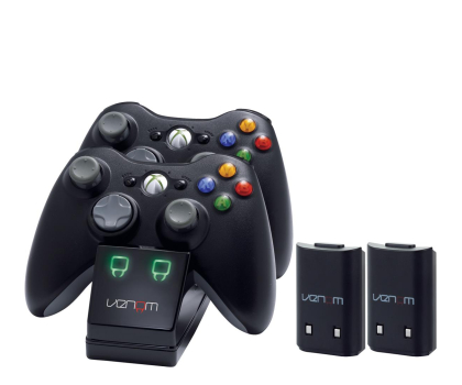 Akcesoria do konsol VENOM Xbox 360 Podwójna stacja dokująca + 2 baterie VS2891